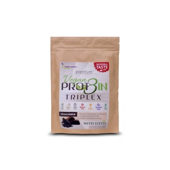 Vegan prot3in triplex fehérje csokis, 550 g