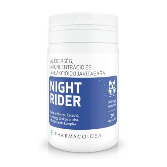 Pharmacoidea Night Rider Kapszula 30 Db