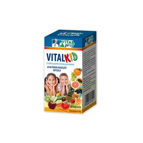 Vital prof vitalkid 22 multifrutti 60 db