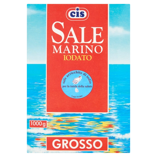 Sale Marino tengeri só durva jódos, 1000 g