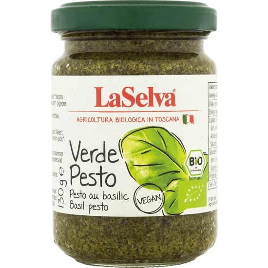 La selva bio pesto bazsalikomos, 130 g