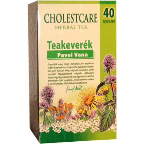 Pavel vana cholestcare herbal tea, 40 filter