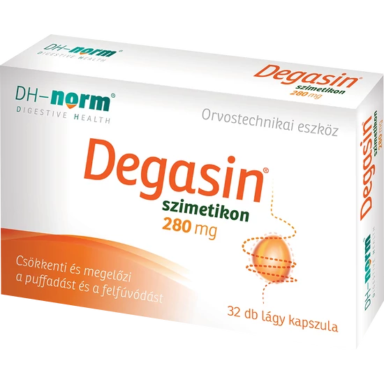 Degasin Kapszula 32 db 280 Mg