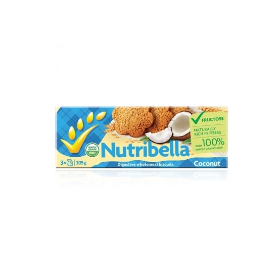Nutribella diabetikus keksz kókuszos, 105 g