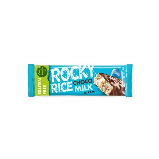 Rocky Puffasztott Csokis rizsszelet tej ízű, 18 g