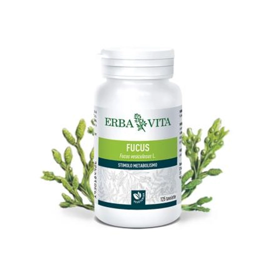 ErbaVita® Barna alga tabletta, Szerves jód- és kolloidális alginsav forrás 125db