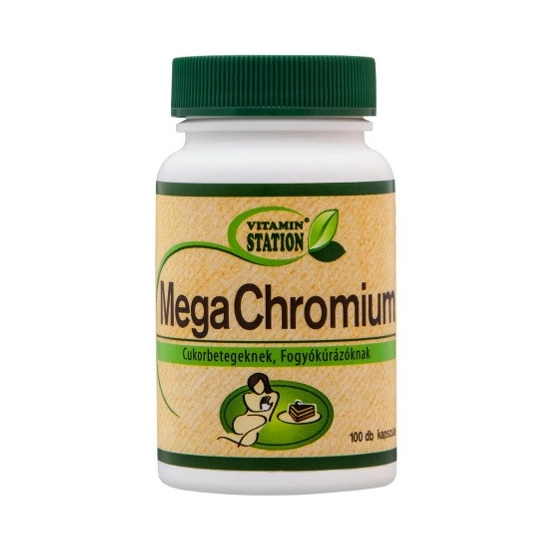 Vitamin Station Mega Chromium Kapszula 100 db