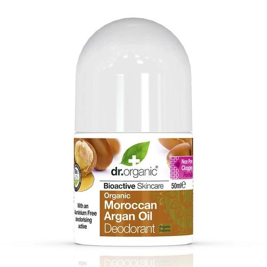 Dr.organic bio argán golyós deo, 50 ml