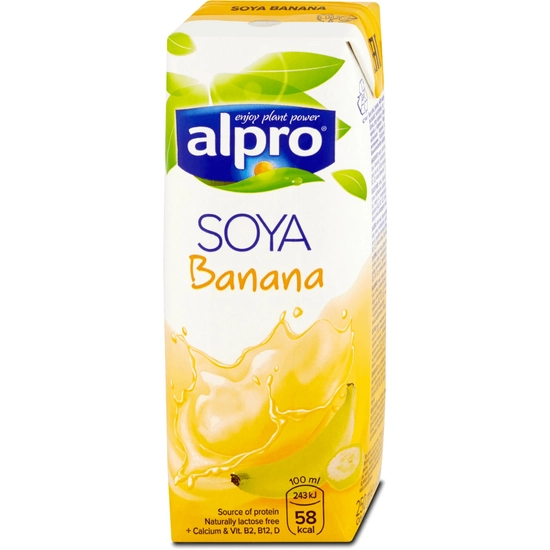 Alpro Szójaital Banános, 250 ml