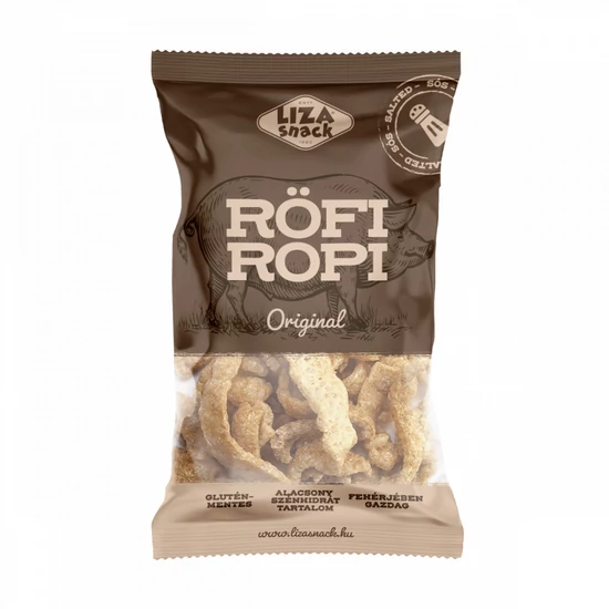 Liza Snack Röfi Ropi Sós, 40 g