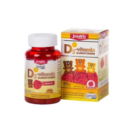 Jutavit Gumivitamin D3-vitamin Kapszula 60 db