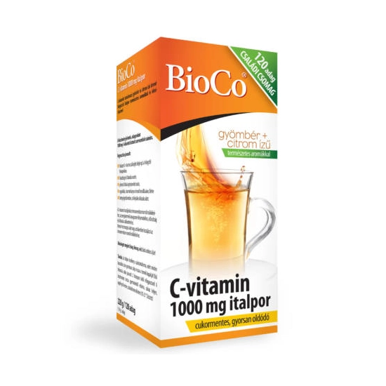 Bioco C-Vitamin Italpor 1000Mg, 120 adag