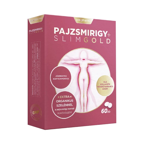 Yespharma Pajzsmirigy + Slim Gold Tabletta, 60 db