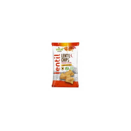 Vital Lencse Chips Édes Chili Gluténmentes, 65 g