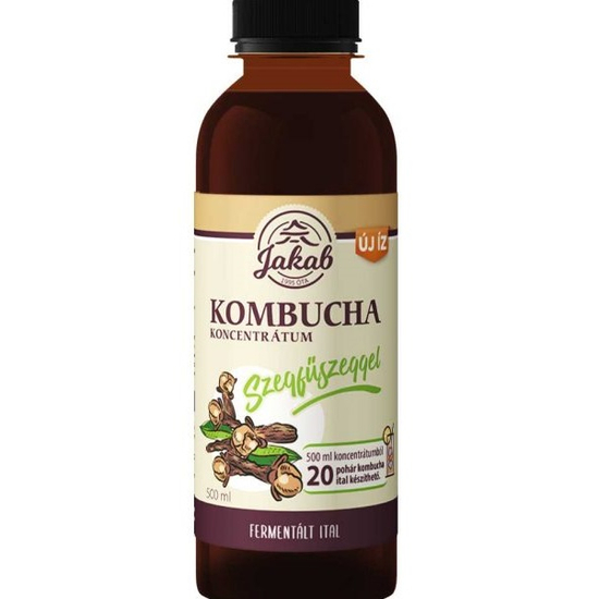 Kombucha tea koncentrátum szegfűszeggel 500 ml