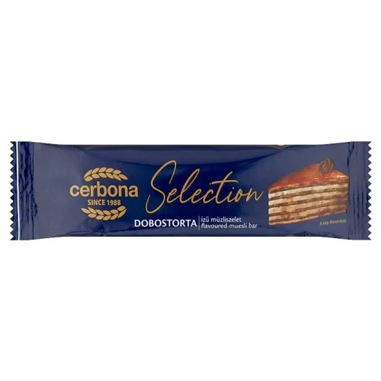 Cerbona Selection Dobostorta ízű müzliszelet, 22g