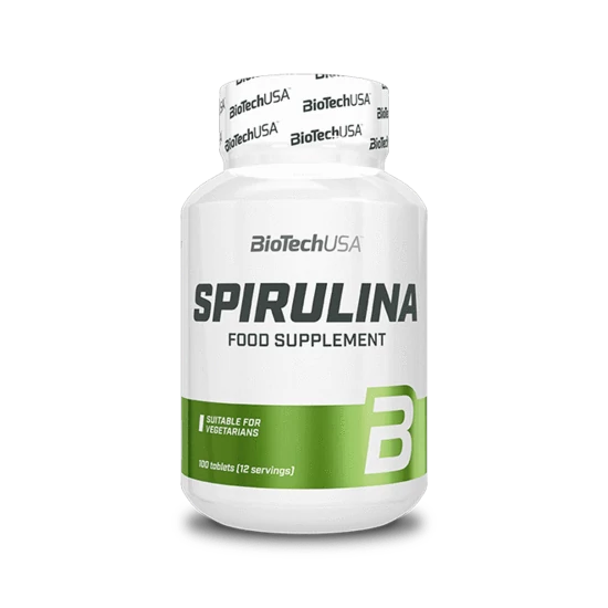 BioTech Spirulina tabletta, 100 db