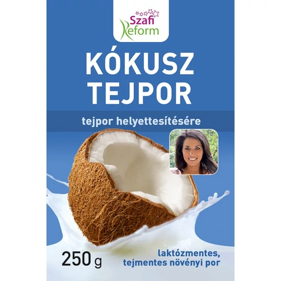 Szafi Reform Kókusz tejpor (Gluténmentes, tejmentes, vegán, paleo), 250g