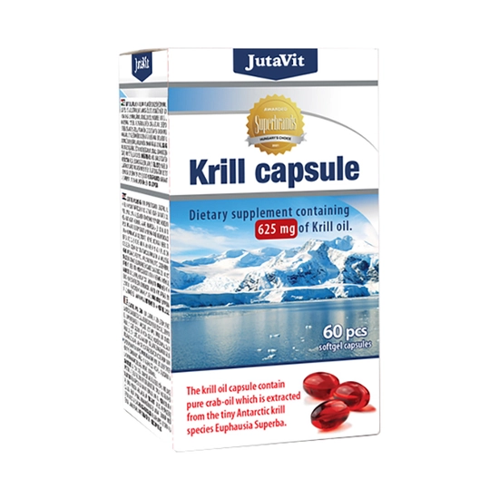 JutaVit Krill olaj 625 mg kapszula, 60 db