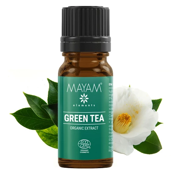 Mayam Zöldtea kivonat, Bio, Ecocert, 10ml