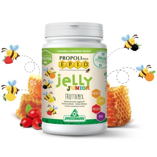 Specchiasol Jelly junior immuntámogató gumicukor gyermekeknek, 150g