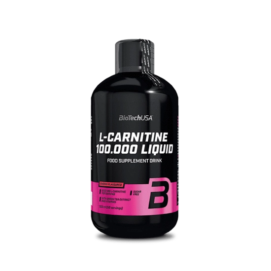 BioTech L-Carnitine 100.000 Liquid, 500 ml - cseresznye íz