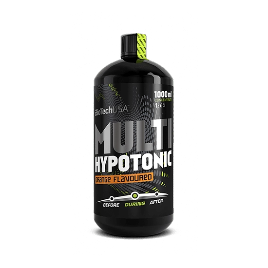 BioTech Multi Hypotonic Drink izotóniás ital, 1000 ml - Narancs