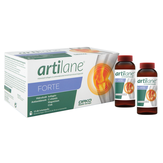 Artilane FORTE Hidrolizált kollagént és antioxidánsokat tartalmazó ivóampulla, 15 db
