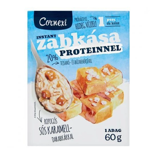 Cornexi sós karamellás protein zabkása 60 g