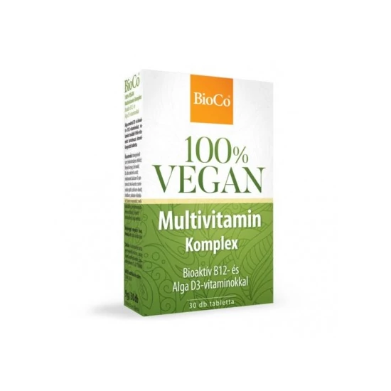 Bioco vegan multivitamin komplex tabletta 30 db