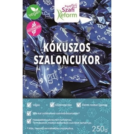 Szafi Reform kókuszos szaloncukor, 250g