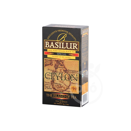 Basilur the island of tea special fekete tea 25 filter 50 g - 70480