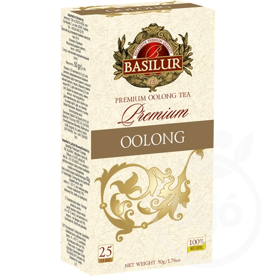 Basilur premium oolong tea 25 filter 50 g - 71725