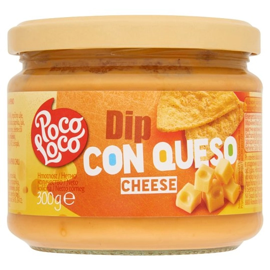 Poco Loco pikáns sajtos salsa dip szósz 300 g