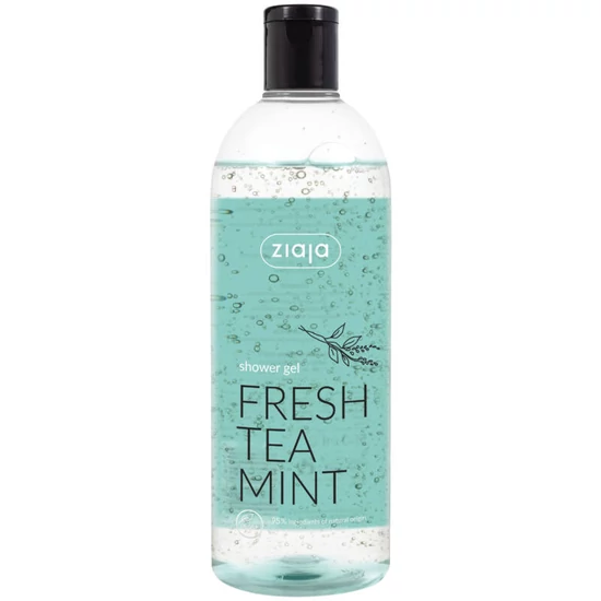 Ziaja Tusfürdő Gél Friss Menta Tea, 500 ml