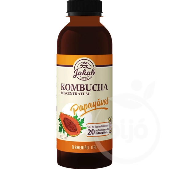 Jakab Kombucha tea koncentrátum papayával 500 ml