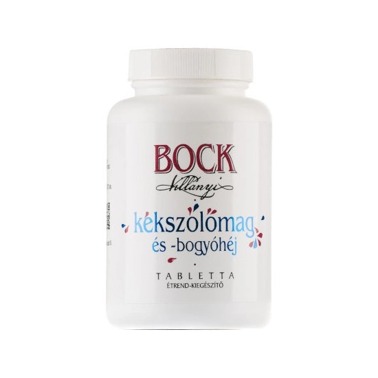 Bock kékszőlőmag és bogyóhéj tabletta 60 db