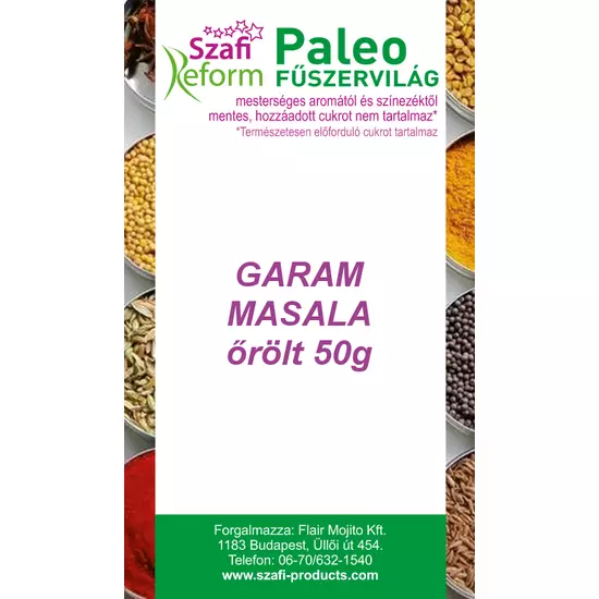 Szafi Reform Paleo Garam masala, őrölt, 50 g