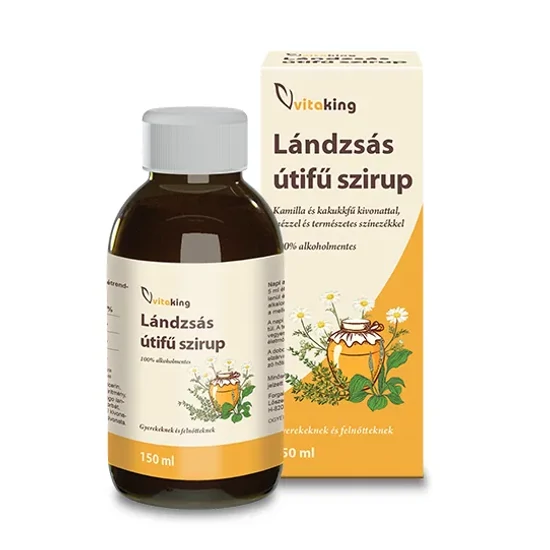 Vitaking Lándzsás útifű szirup 150 ml