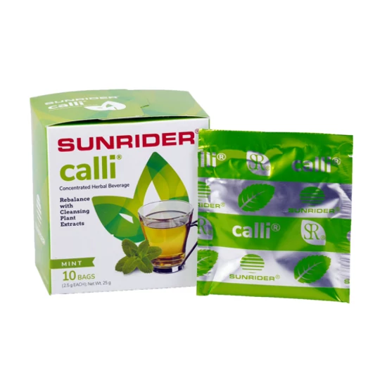 Sunrider Calli tea Mentás, 10 x 2,5g tasak
