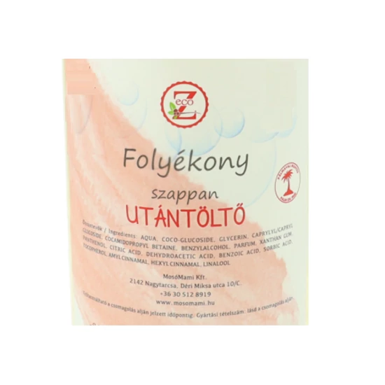 Eco-Z Folyékony szappan Hibiszkusz 5000g kannában