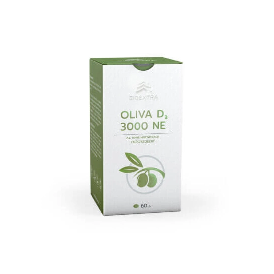 Bioextra oliva D3 3000 NE étrend-kiegészítő lágyzselatin kapszula 60 db