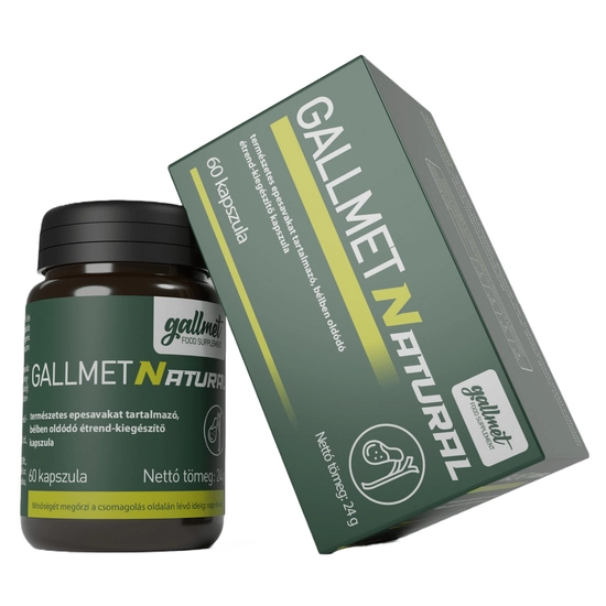 Gallmet-Natural-60 gyógynövény kapszula 60 db