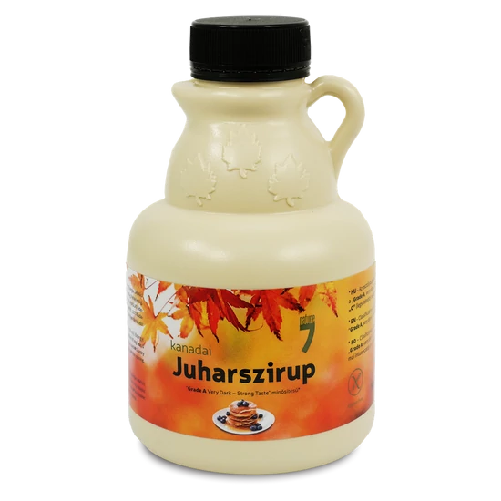 Nature7 Kanadai juharszirup A-minőségű, sötét, 500 ml