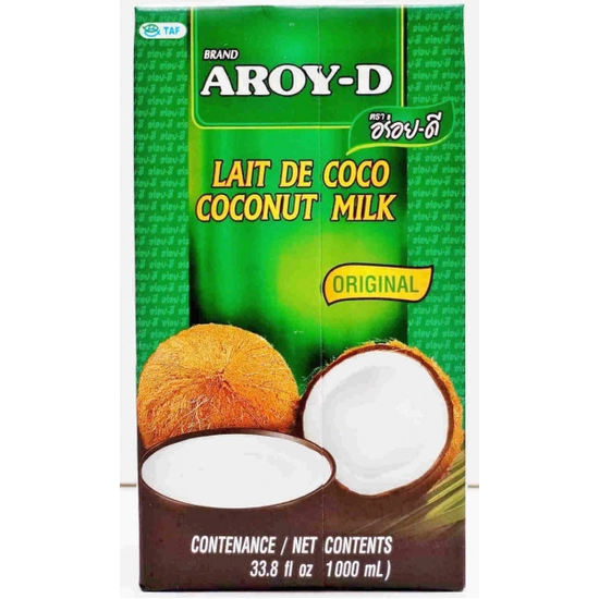 Aroy-D kókusztej, 1000 ml