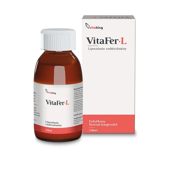 Vitaking VitaFer-L liposzómás vas szirup 120 ml