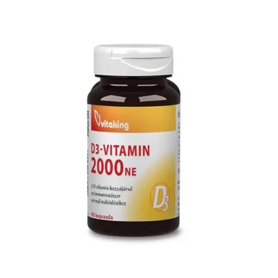 Vitaking D3-vitamin 2000NE kapszula 90db