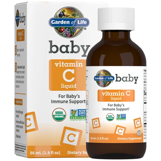 Garden Of Life Baby folyékony C-vitamin, 56 ml