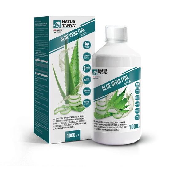 Specchiasol 100%-os Natúr Aloe Vera Ital, 1000 ml