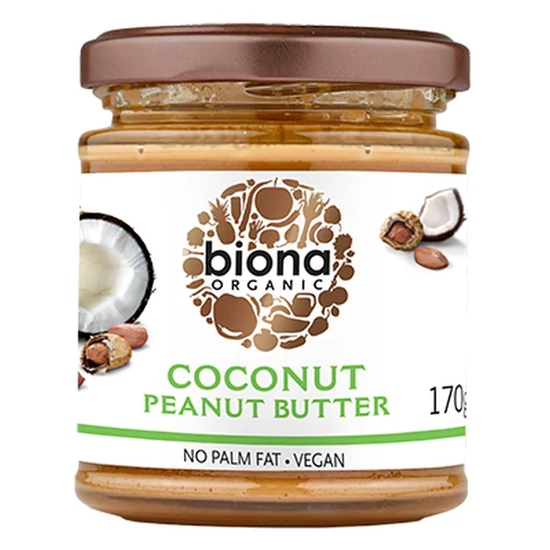 Biona Bio kókusz-mogyoróvaj / krém 170 g